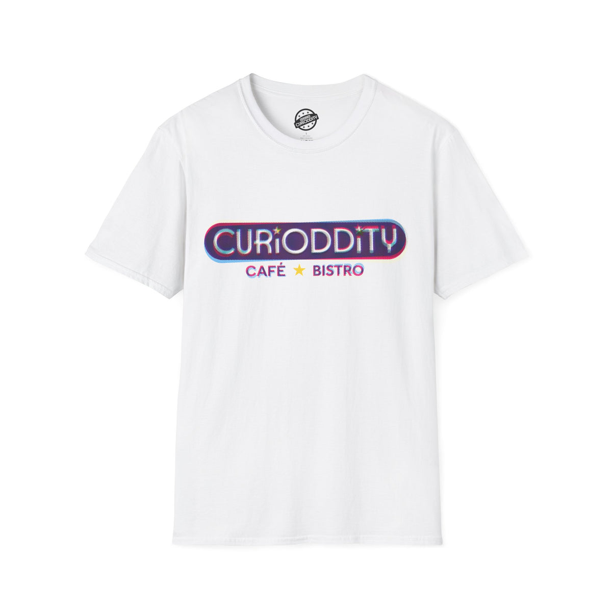 CURiODDiTY Unisex Softstyle T-Shirt "Corrupt CMYK"