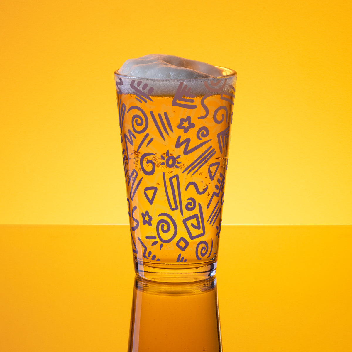 CURiODDiTY Shaker Pint Glass