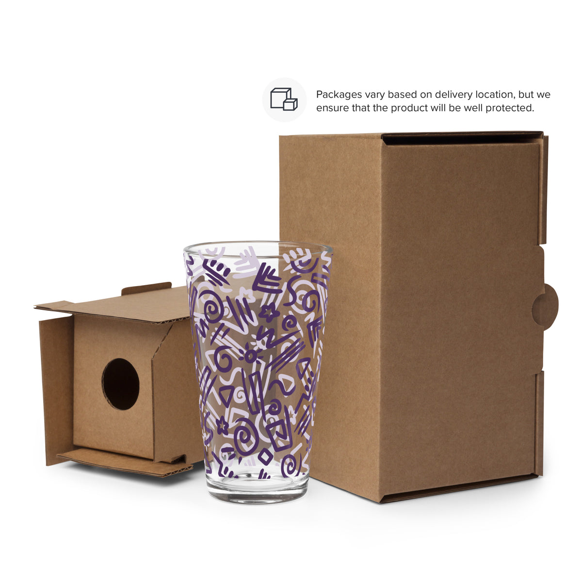 CURiODDiTY Shaker Pint Glass